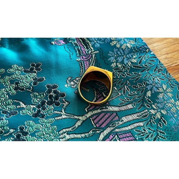 Letter A Ring - Picture 2 of 3